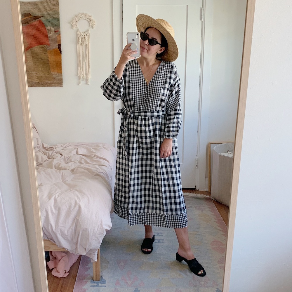 NWT! J.Crew Gingham Dress